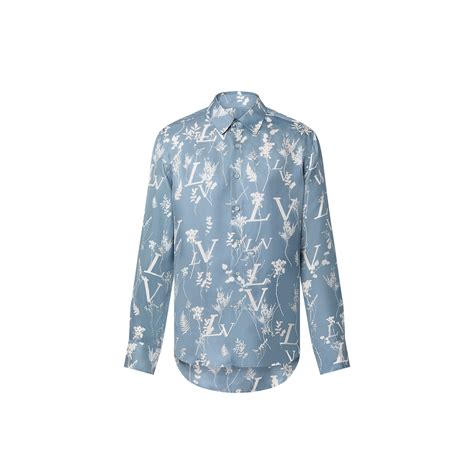 LV Printed Leaf Regular Shirt 